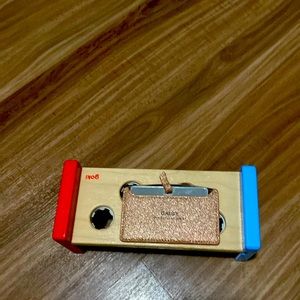 Daisy Marc Jacobs Compact Mirror Rose Gold Sparkle Case - pre owned